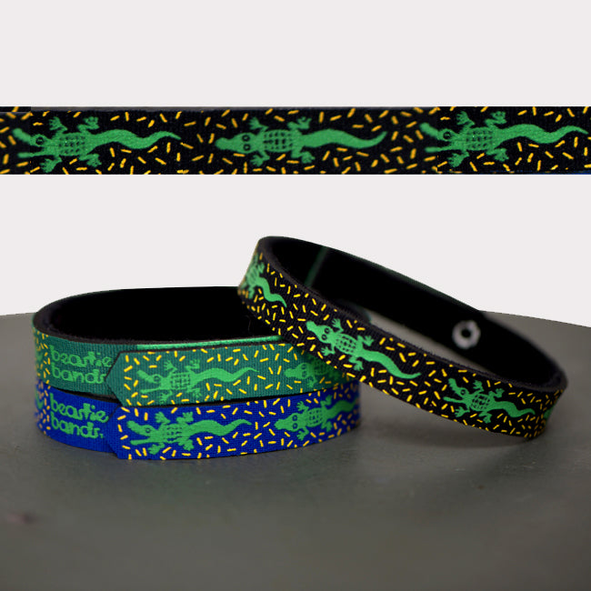 Beastie Bands Cat Collars - Animal Collection Alligators