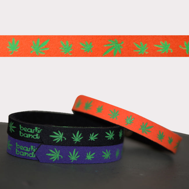 Beastie Band Cat Collars - Flower + Garden Collection Cannabis Leaf