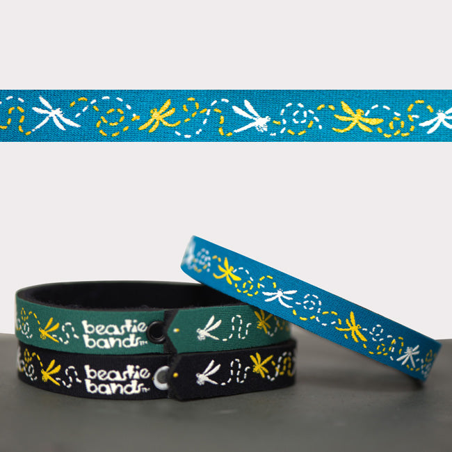Beastie Band Cat Collars - Flower + Garden Collection Dragonflies