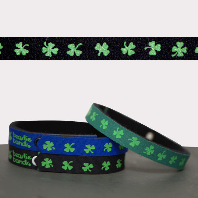 Beastie Band Cat Collars - Holiday Collection Green Shamrocks