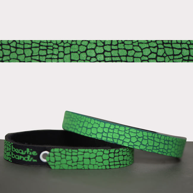 Beastie Band Cat Collars - Symbols + Patterns Collection Gator Skin