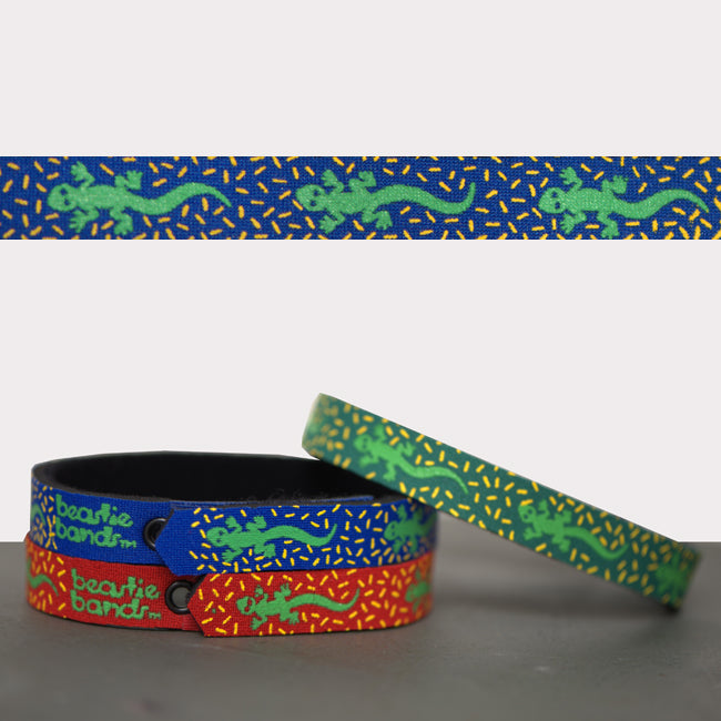 Beastie Bands Cat Collars - Animal Collection Geckos