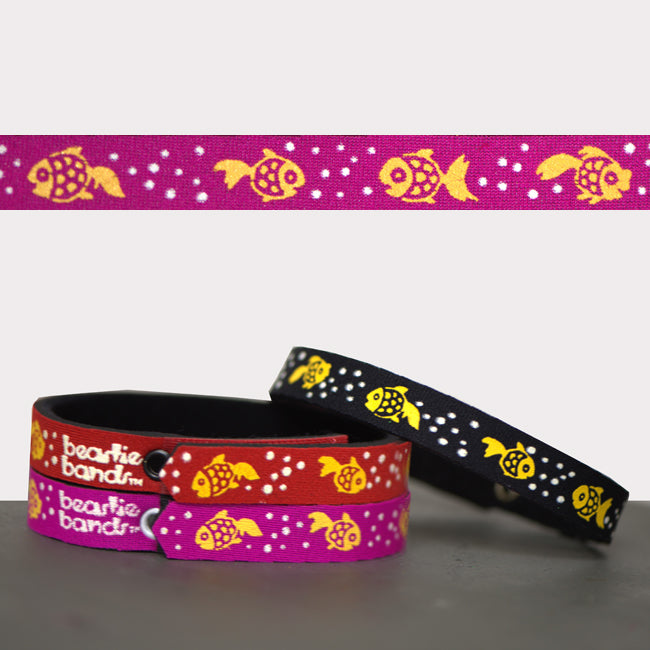Beastie Band Cat Collars - Aquatic Collection Goldfish