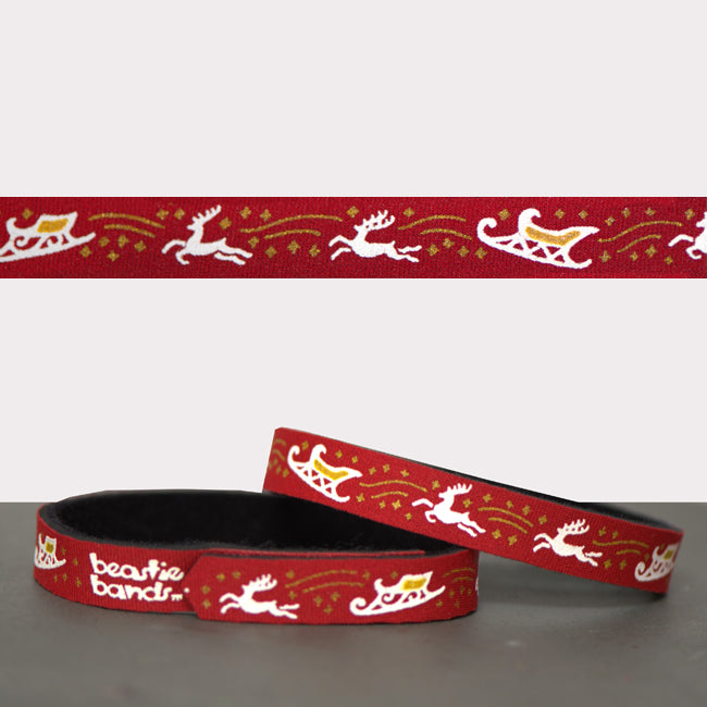 Beastie Band Cat Collars - Holiday Collection Reindeer