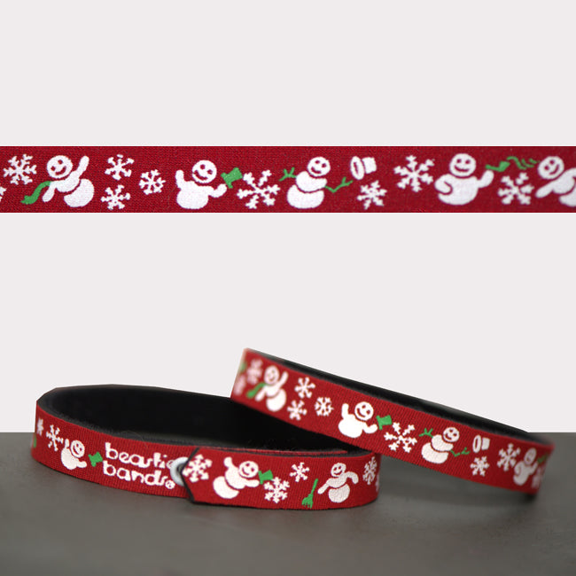 Beastie Band Cat Collars - Holiday Collection Snowmen