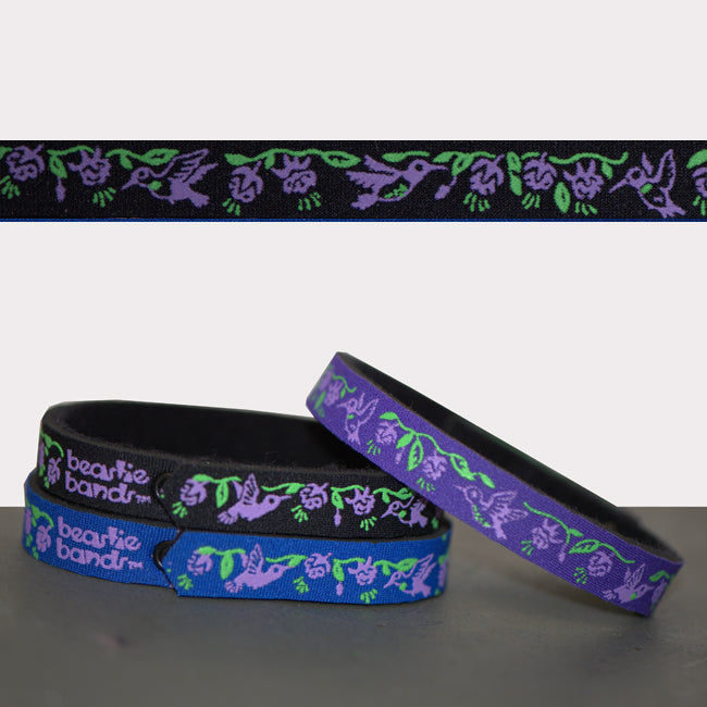 Beastie Band Cat Collars - Flower + Garden Collection Hummingbirds