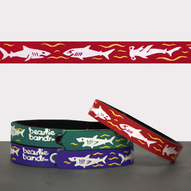 Beastie Band Cat Collars - Aquatic Collection Sharks