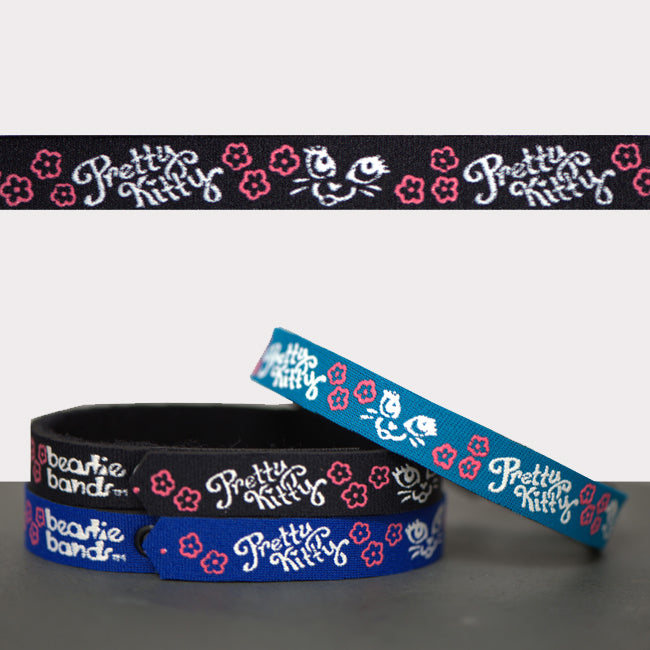 Beastie Band Cat Collars - Fun Phrases Collection Pretty Kitty