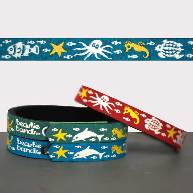 Beastie Band Cat Collars - Aquatic Collection Sea Creatures