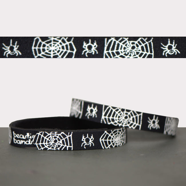 Beastie Band Cat Collars - Spooky Fun Collection Spiderwebs