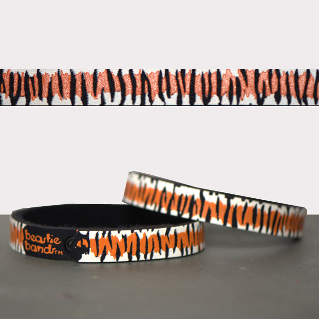 Beastie Band Cat Collars - Symbols + Patterns Collection Tiger Stripes
