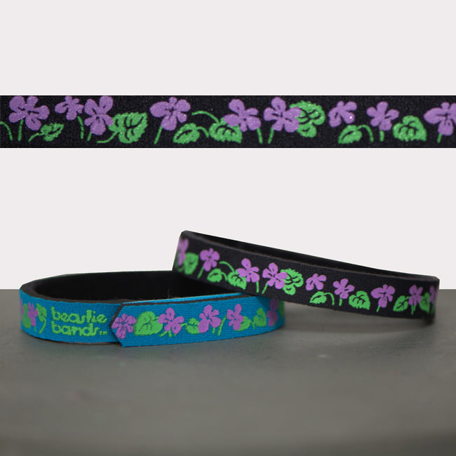 Beastie Band Cat Collars - Flower + Garden Collection Vivid Violets