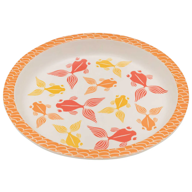 Goldfish Bamboo Pet Bowl