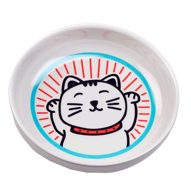 OrePet Lucky Cat Bowl