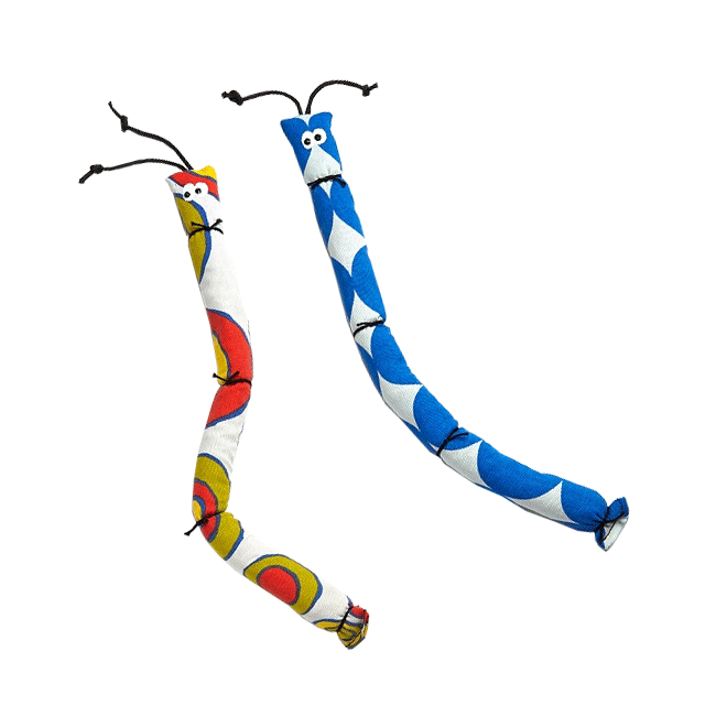 Pet Candy Caterpillar Catnip Kicker