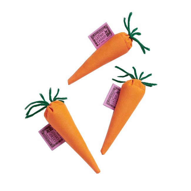 Cat toy carrot best sale