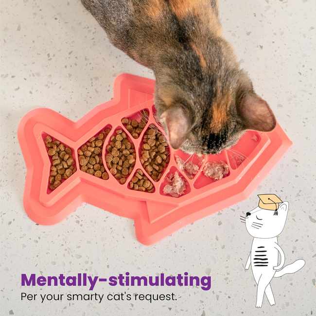 Petstages Fishie Fun Feed Mat