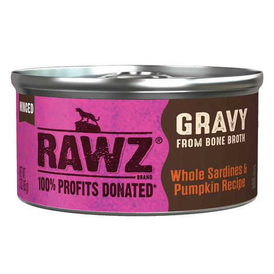 RAWZ Gravy Whole Sardines & Pumpkin Recipe