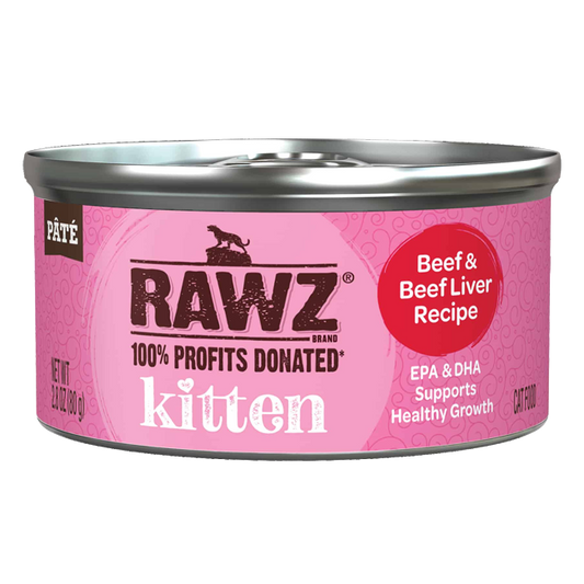 RAWZ Kitten Beef & Beef Liver Recipe