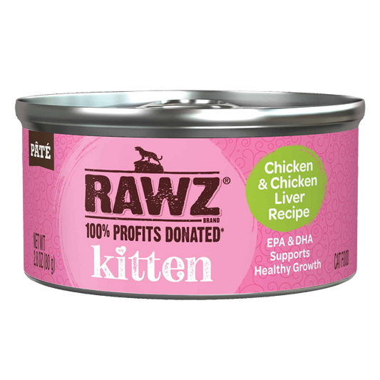 RAWZ Kitten Chicken & Chicken Liver Recipe