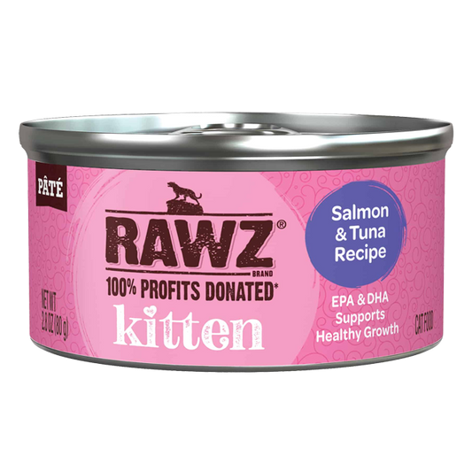 RAWZ Kitten Salmon & Tuna Recipe