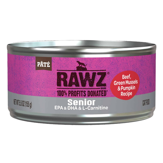 RAWZ Senior Beef, New Zealand Green Mussels & Pumpkin Recipe