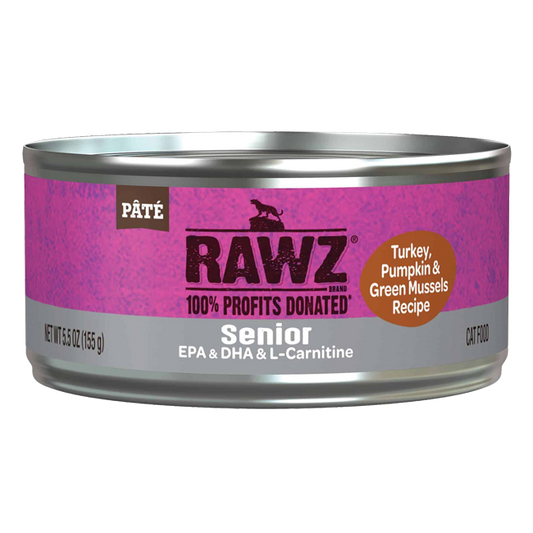 RAWZ Senior Turkey, Pumpkin & New Zealand Green Mussels Recipe