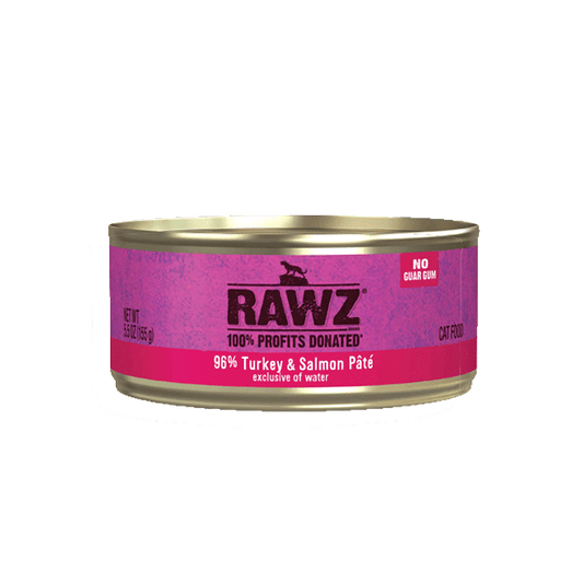 RAWZ 96% Turkey & Salmon Pate for Cats