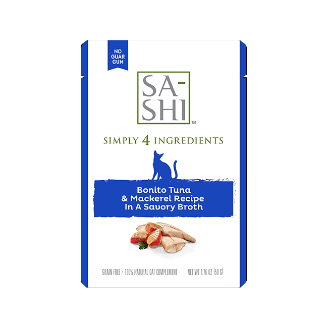 SA-SHI Aku Tuna and Mackerel in Broth Pouches