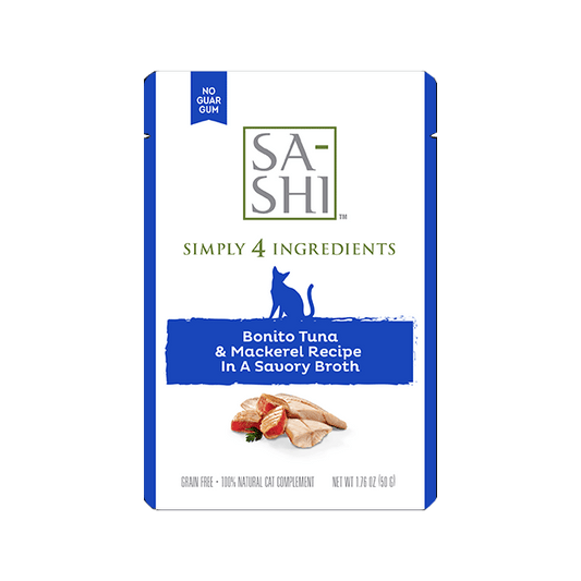 SA-SHI Aku Tuna and Mackerel in Broth Pouches