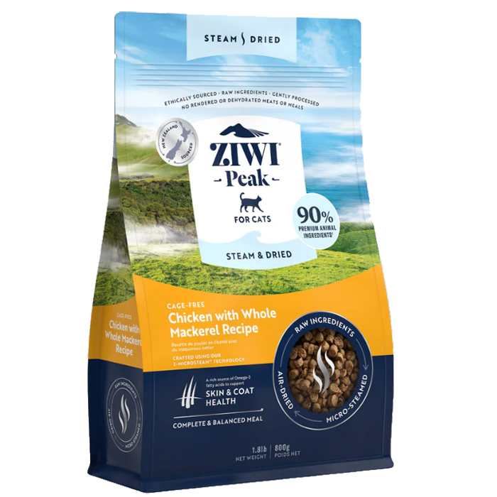 Ziwi Peak Chicken with Whole Mackerel Recipe Dry Cat Food