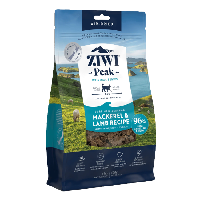 Ziwi Peak Air Dried Mackerel & Lamb Recipe