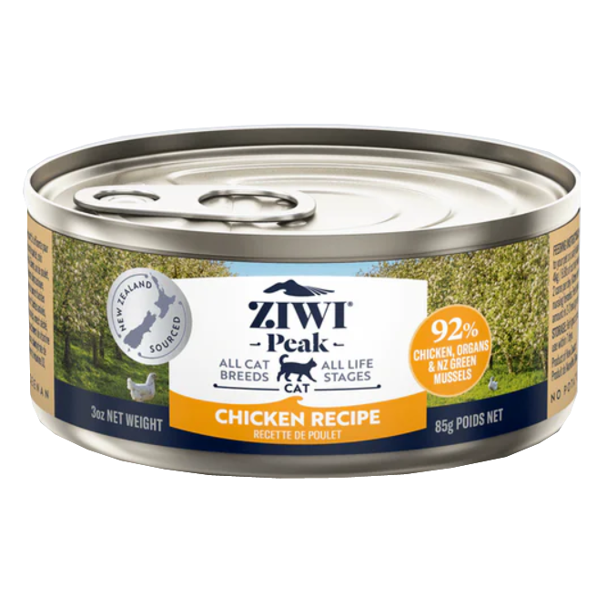 ZIWI PEAK Canned Wet Cat Food - Chicken Recipe