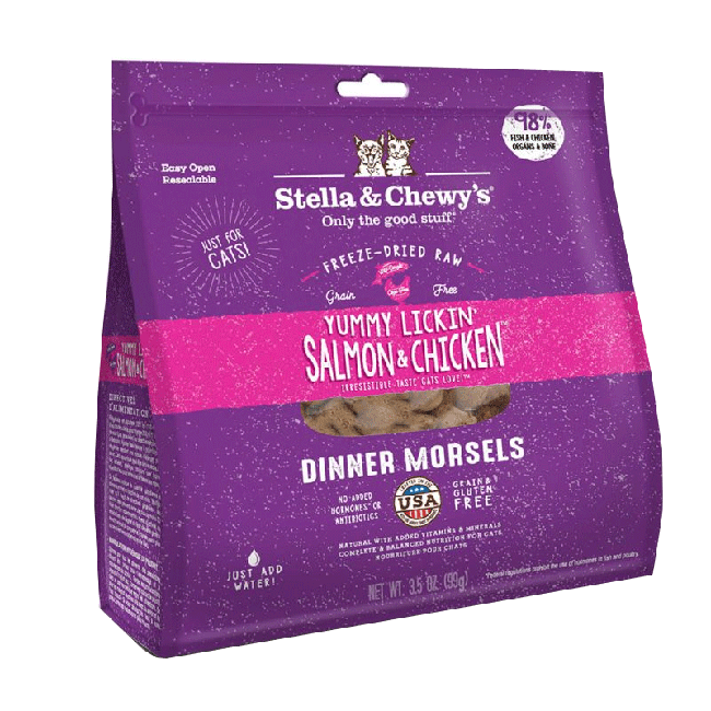 Stella & Chewy's Salmon & Chicken Freeze-Dried Raw Dinner Morsels