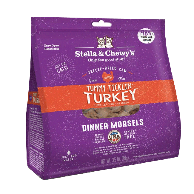 Stella & Chewy's Turkey Freeze-Dried Raw Dinner Morsels