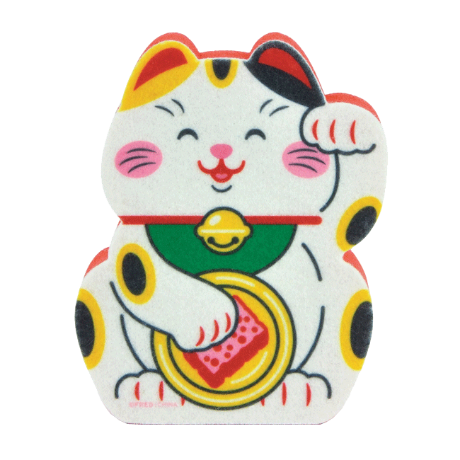 Feline Lucky Cat Sponge