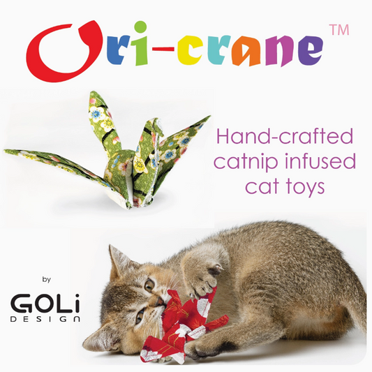 Ori-Crane Catnip Infused Cat Toy