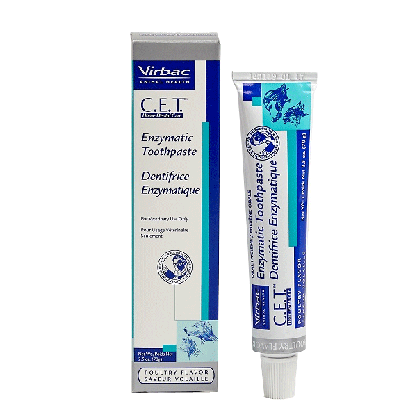 Virbac C.E.T. Enzymatic Cat Toothpaste in Poultry Flavor