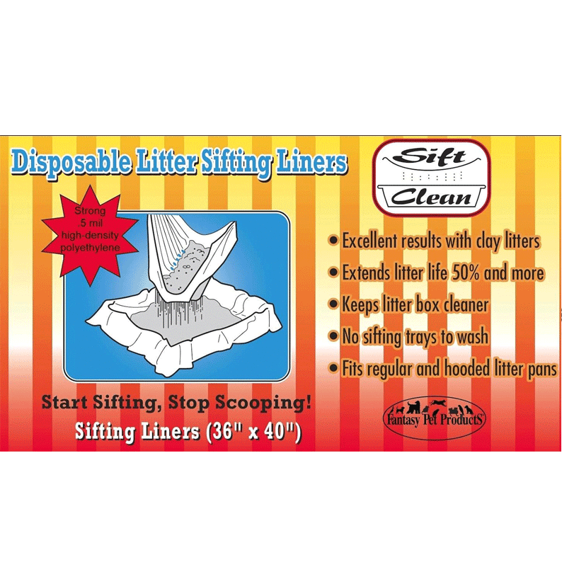 Sift Clean Sifting Litter Liners