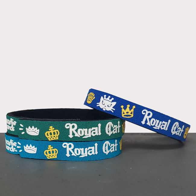 Beastie Band Cat Collars - Fun Phrases Collection Royal Cat