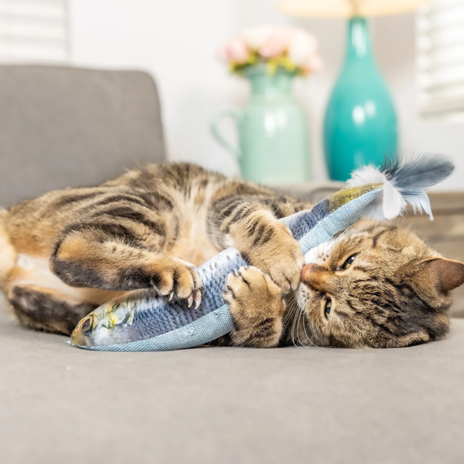 Huxley & Kent Sardine Kicker Catnip Toy