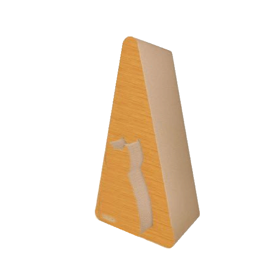 Giant Pyramid Cardboard Cat Scratcher - Woodgrain