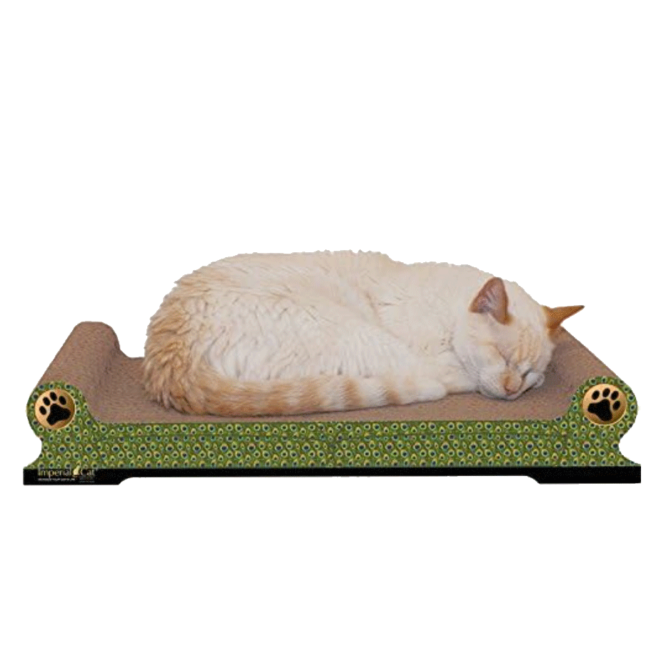 Animal Print Sofa Cat Scratcher - Peacock
