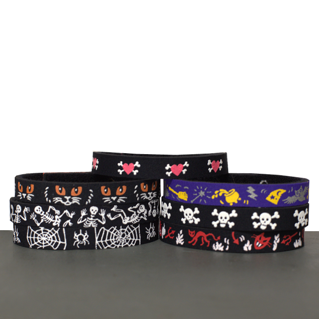 Beastie Bands Cat Collars - Spooky Fun Collection Random