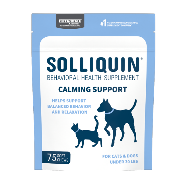 Nutramax Solliquin Calming Behavioral Health Supplement