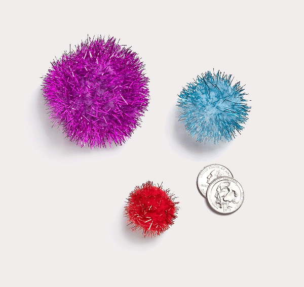 Cat pom pom balls clearance