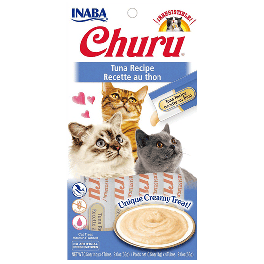 Inaba Ciao Churu Cat Treat Purees - Tuna Recipe