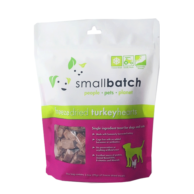 Smallbatch Freeze Dried Turkey Hearts