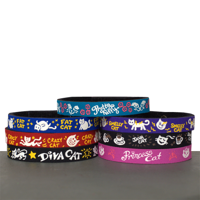 Beastie Band Cat Collars - Fun Phrases Collection Random