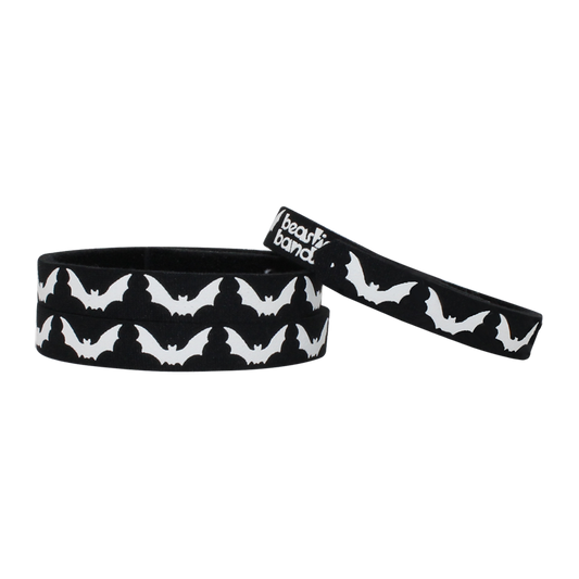 Beastie Bands - Black and White Gothic Bats